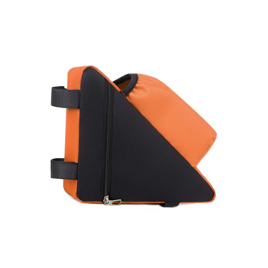 Lightweight waterproof bicycle frame bag