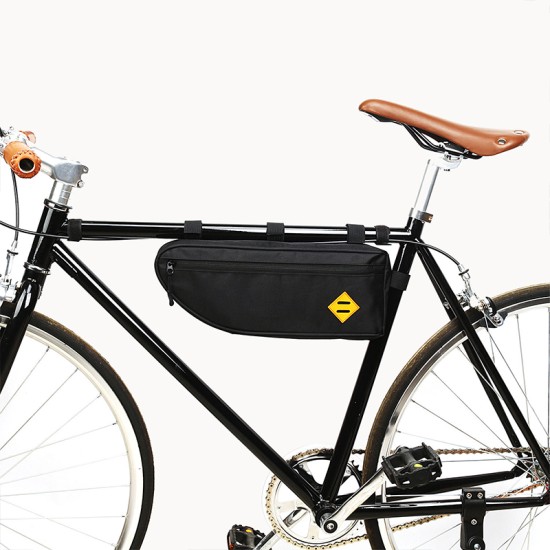 Lightweight bicycle triangle top tube bag