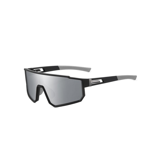 Outdoor oversized frame polarized sports sunglasses