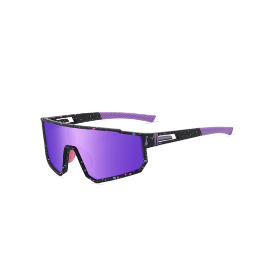 Outdoor oversized frame polarized sports sunglasses