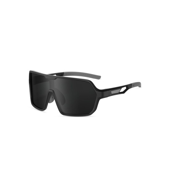 Oversized shield polarized photochromic sunglasses