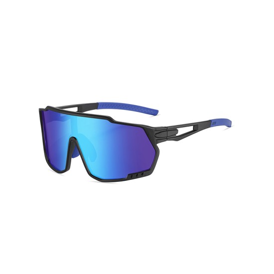 Fashion large frame polarized sports sunglasses