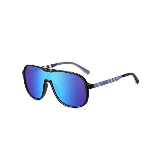 Fashion large frame polarized outdoor sunglasses