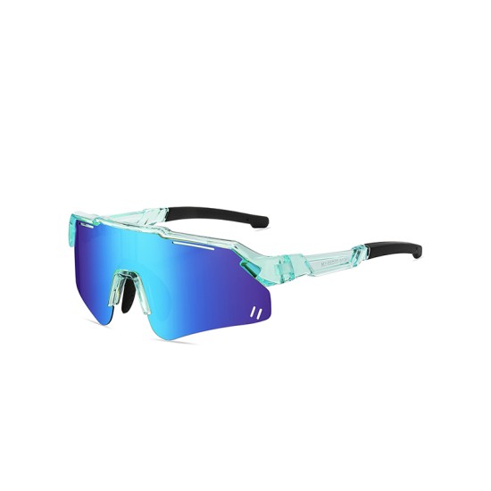 Gradient polarized sports sunglasses