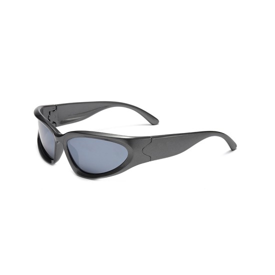 Retro gradient polarized cycling sunglasses