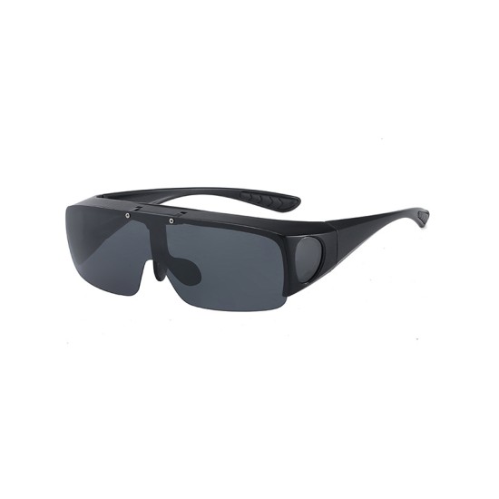 Flip-up photochromic polarized sunglasses