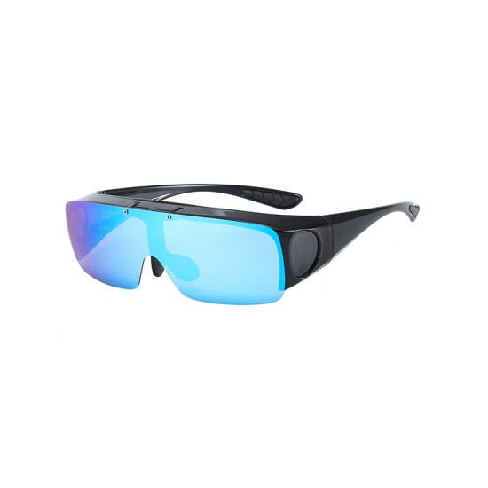 Flip-up photochromic polarized sunglasses