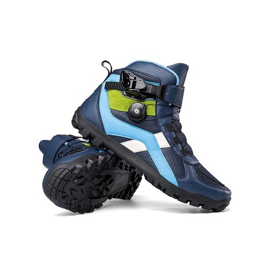 Men's breathable motocross ankle boots