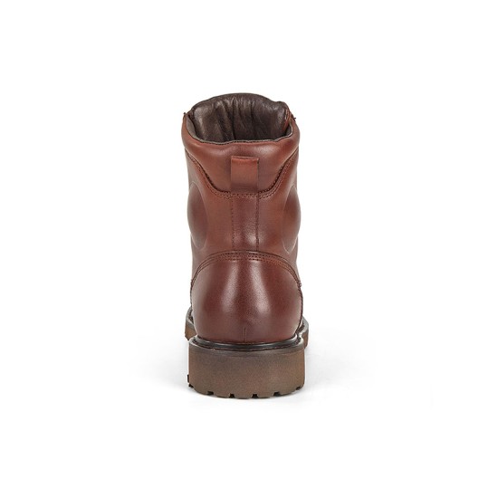 Professional motorcycle over-the-knee leather boots