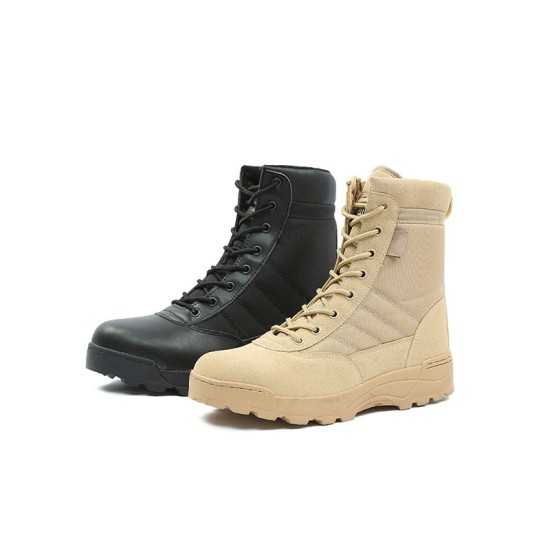 Breathable tactical hiking and hunting safety boots