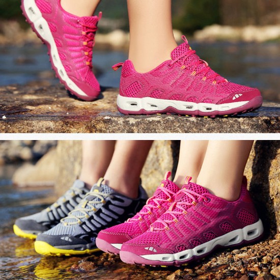 Women's outdoor breathable hiking shoes
