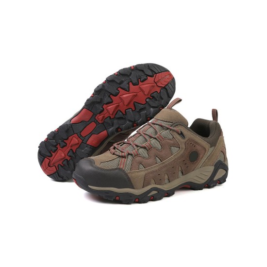 Comfortable outdoor hiking suede travel shoes