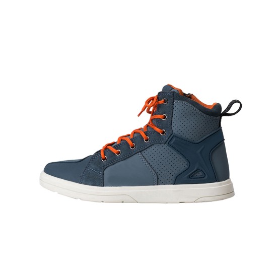 Motorcycle style ankle boots waterproof cycling boots