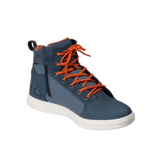 Motorcycle style ankle boots waterproof cycling boots