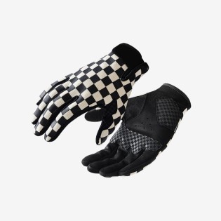 Plaid waterproof breathable gloves