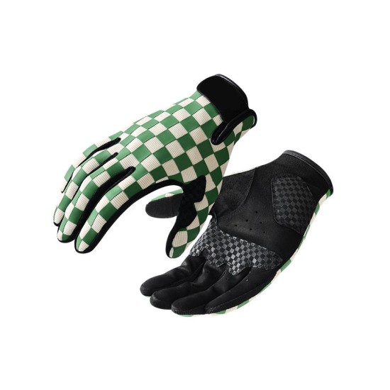 Plaid waterproof breathable gloves