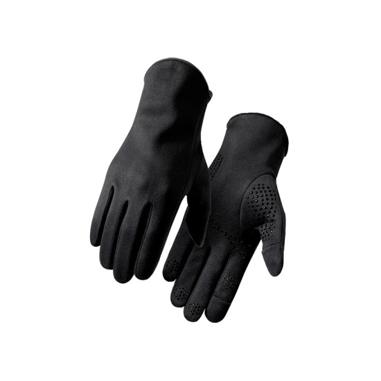 High-quality suede touchscreen gloves