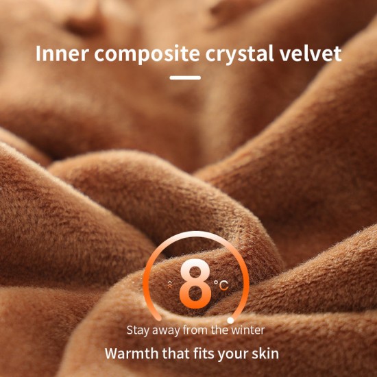 High-quality suede touchscreen gloves