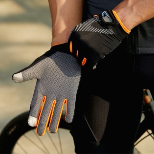 UV-resistant non-slip touch screen gloves