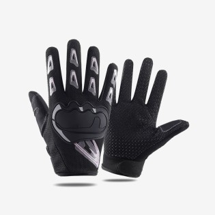 Breathable touch screen cycling gloves