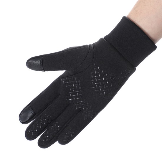 High elastic touch screen cycling gloves