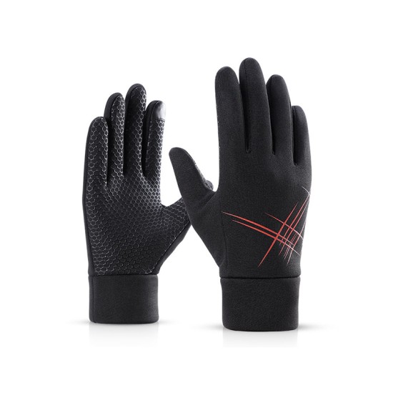 Cold-proof and warm racing gloves