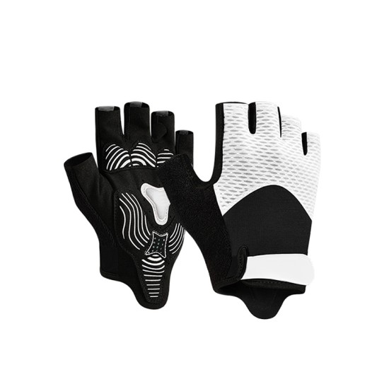 Half-finger shockproof gel cycling gloves