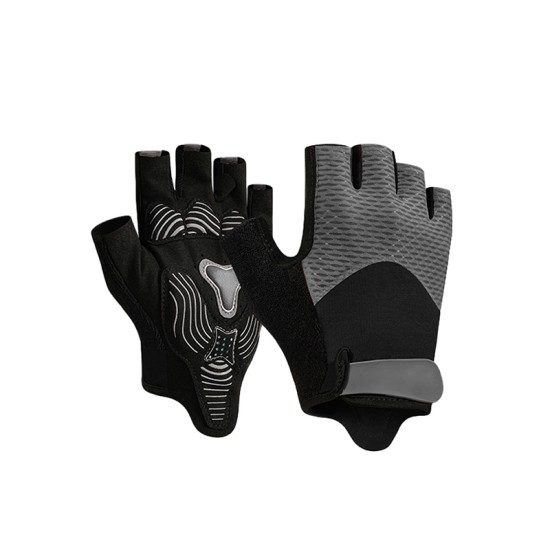 Half-finger shockproof gel cycling gloves