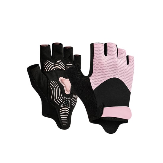 Half-finger shockproof gel cycling gloves