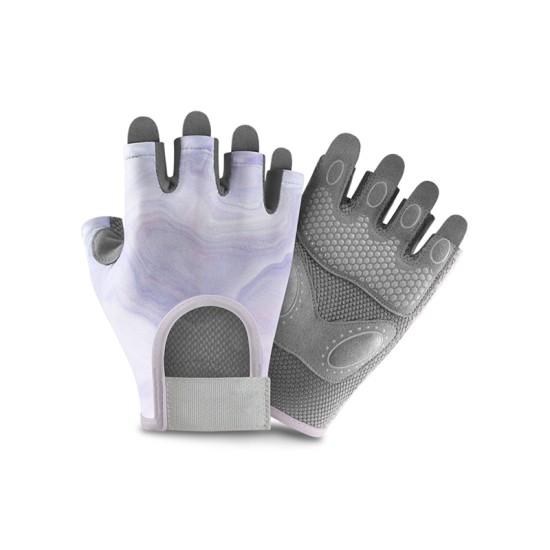 Multifunctional half-finger fitness gloves