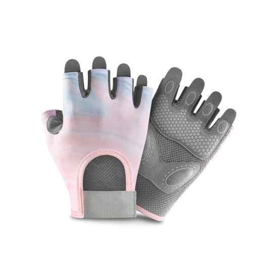 Multifunctional half-finger fitness gloves