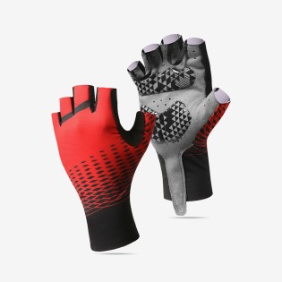 Breathable half-finger sports gloves