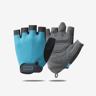 Men's anti-slip and shockproof half-finger gloves