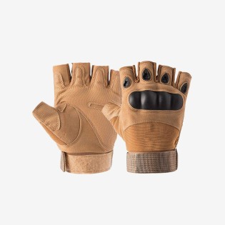 Outdoor tactical half-finger gloves