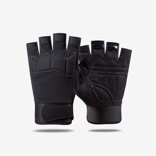 Breathable training non-slip fitness gloves