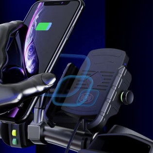 Waterproof wireless charger phone holder