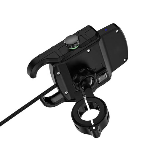 Waterproof wireless charger phone holder