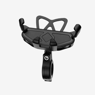 Universal mobile phone holder for motorcycle and bicycle