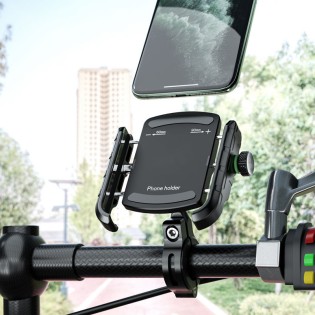 Universal waterproof bicycle and motorcycle phone holder