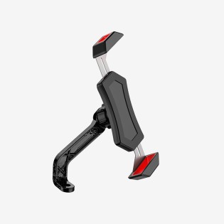 Universal bicycle and motorcycle handlebar phone holder