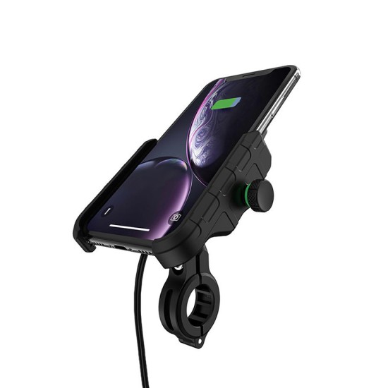 Multifunctional aluminum alloy car phone holder