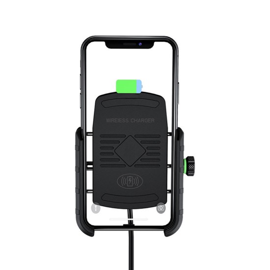 Multifunctional aluminum alloy car phone holder