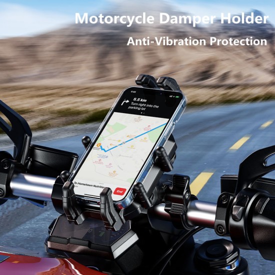 New anti-vibration handlebar phone holder