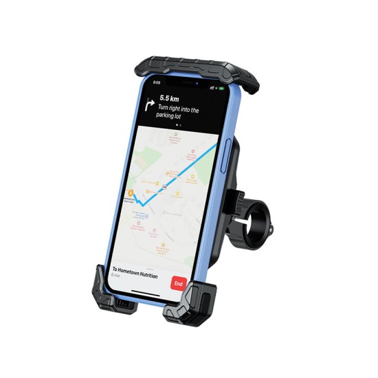 Adjustable smart tracking waterproof phone holder