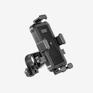 Adjustable lazy motorcycle phone holder
