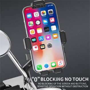 Adjustable lazy motorcycle phone holder